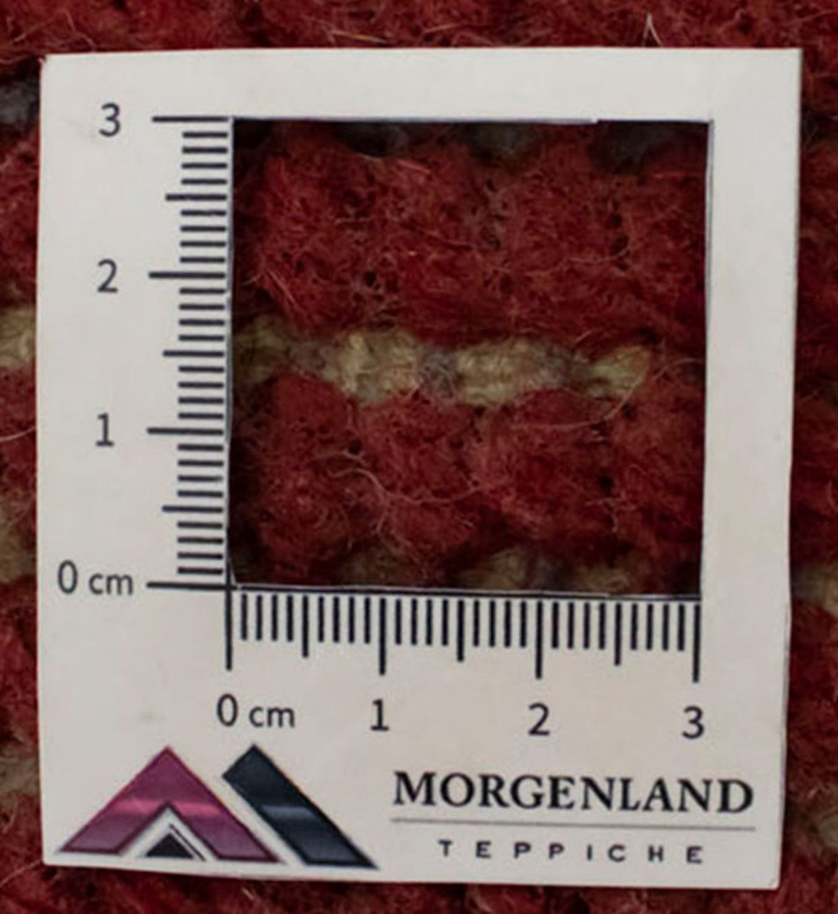 Nepal Teppich 140 x 70 cm - braun