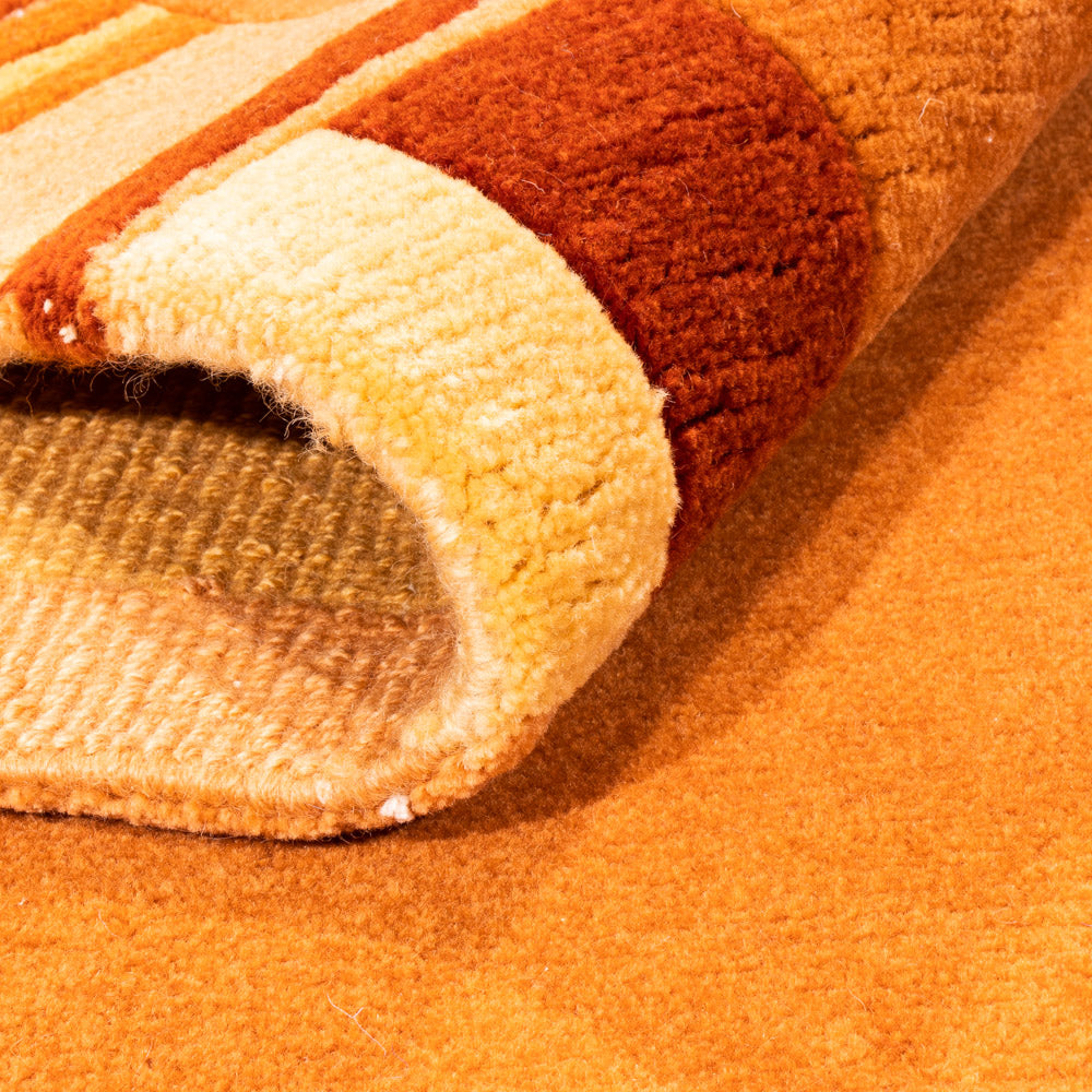 Nepal Teppich - 179 x 119 cm - braun