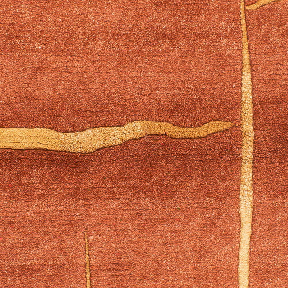 Nepal Teppich - 162 x 92 cm - braun