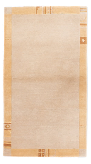 Nepal Teppich - Royal - 153 x 82 cm - beige