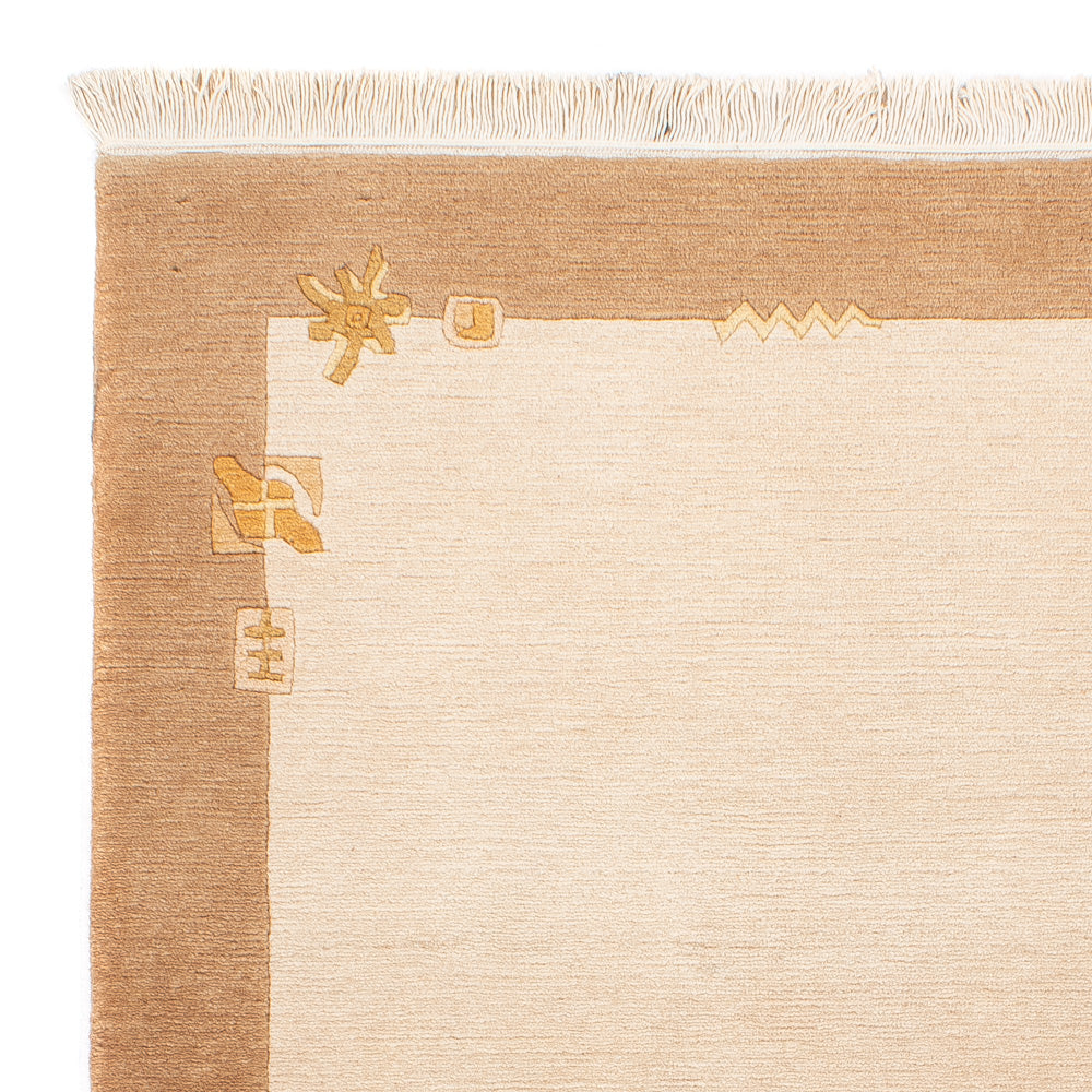 Nepal Teppich - Royal - 157 x 91 cm - beige