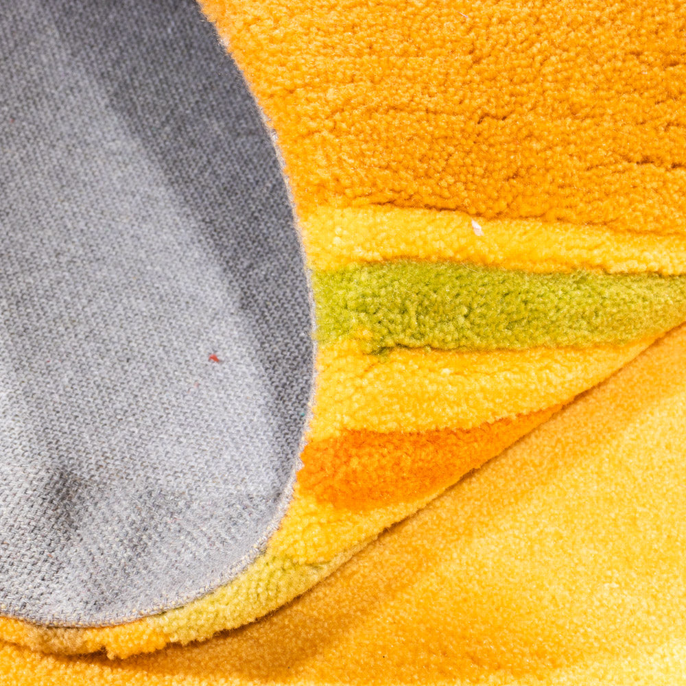 Teppich - 180 x 120 cm - gelb