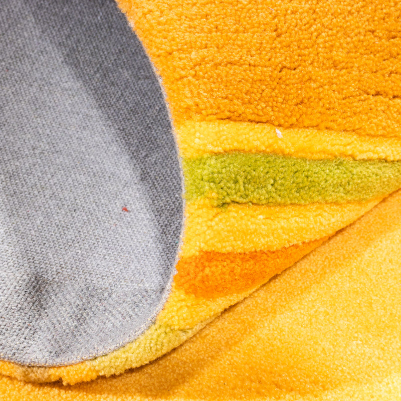 Teppich - 180 x 120 cm - gelb