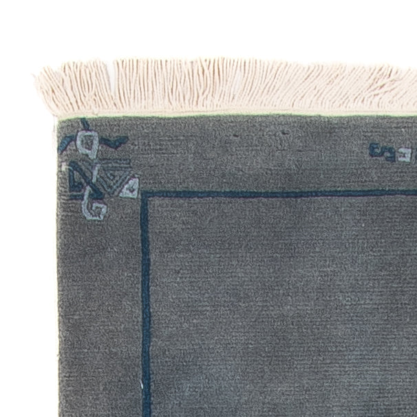 Läufer Nepal - 329 x 73 cm - blau