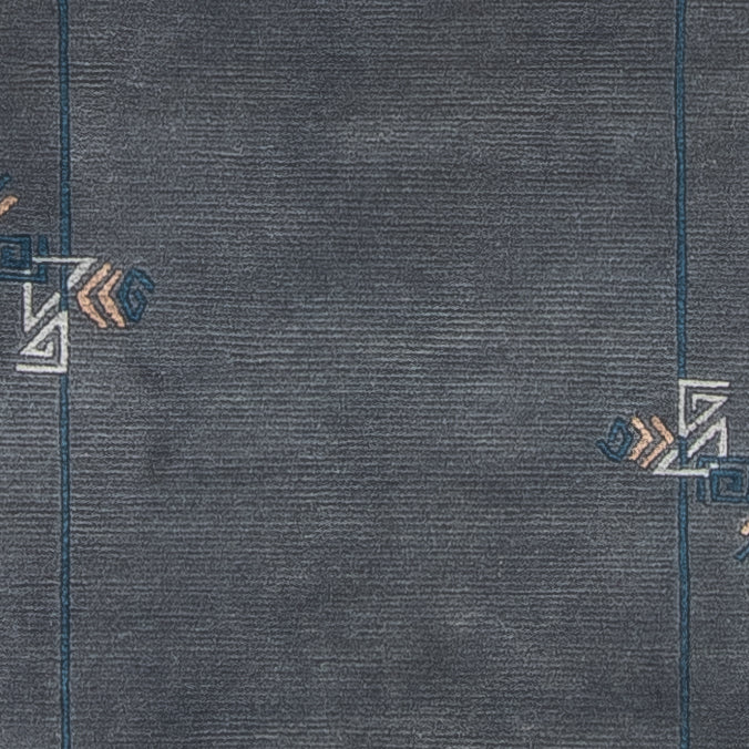 Läufer Nepal - 343 x 73 cm - blau