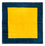 Gabbeh Teppich - Indus quadratisch - 252 x 247 cm - gelb