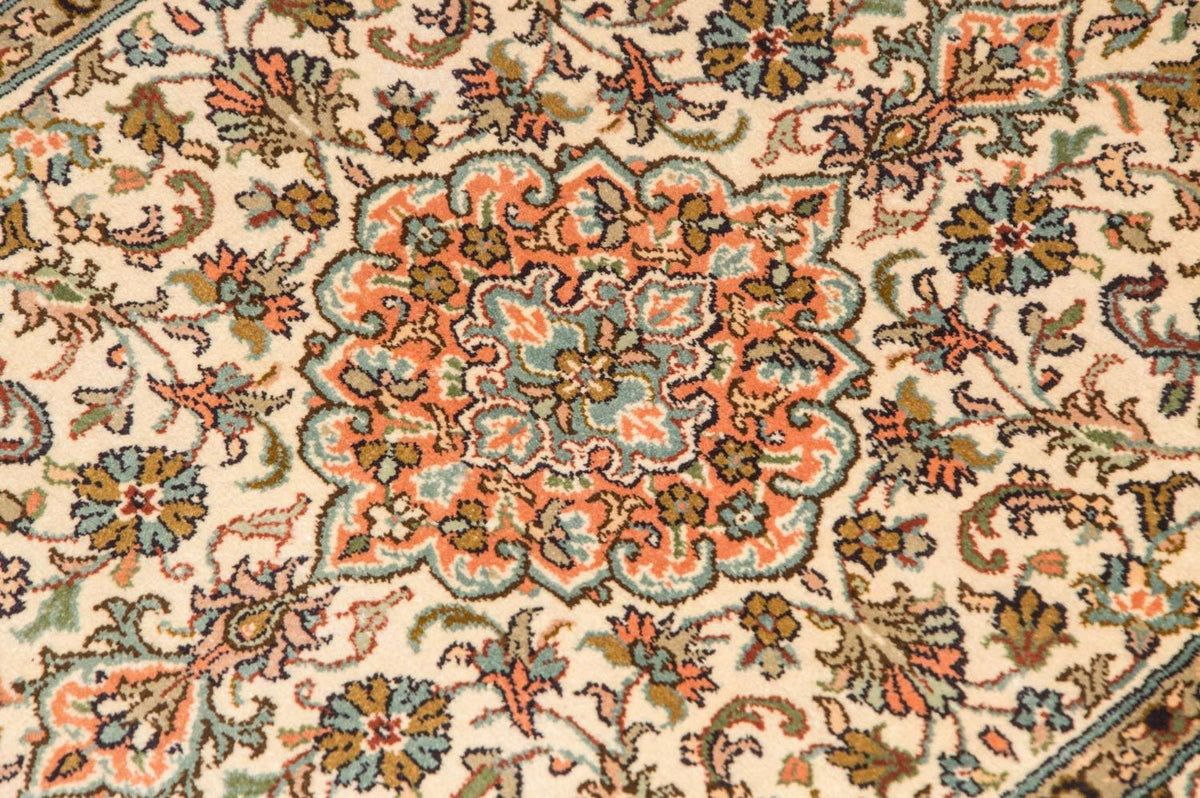 Seidenteppich - Kaschmir Seide 95 x 62 cm Fußmatte
