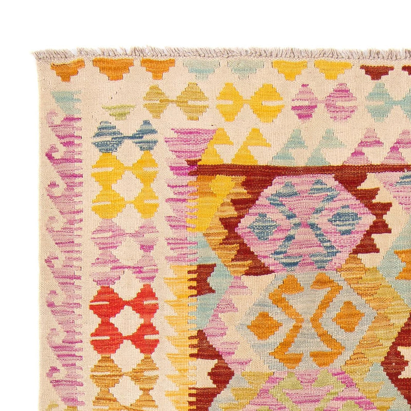 Kelim Teppich - Splash 203 x 148 cm - mehrfarbig