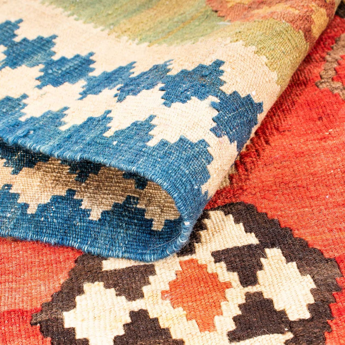 Kelim Teppich - Old 230 x 150 cm - mehrfarbig