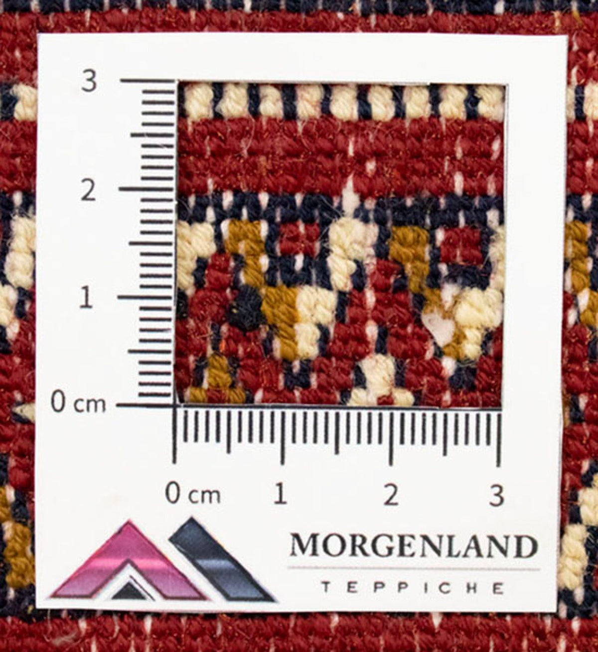 Turkaman Teppich 100 x 50 cm - rot