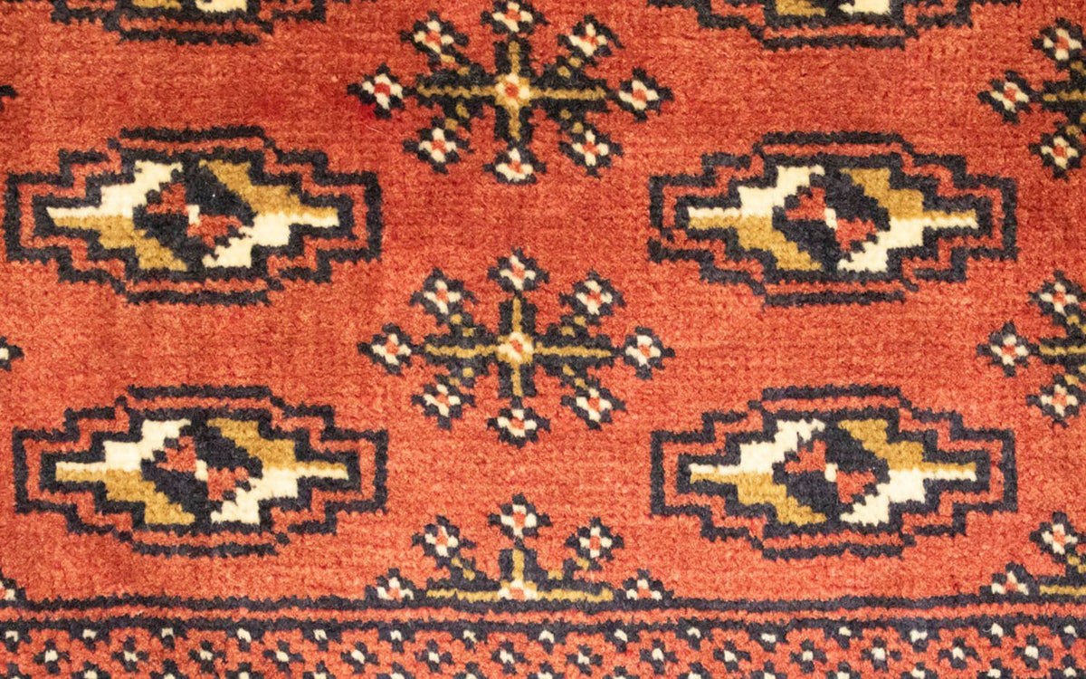 Turkaman Teppich 100 x 50 cm - rost
