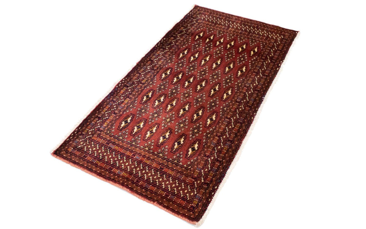 Turkaman Teppich 130 x 60 cm - rot