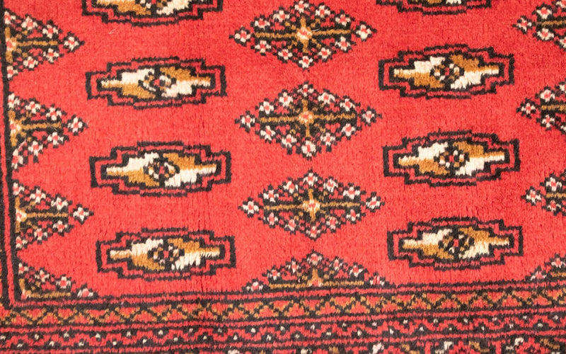 Turkaman Teppich 130 x 60 cm - rot