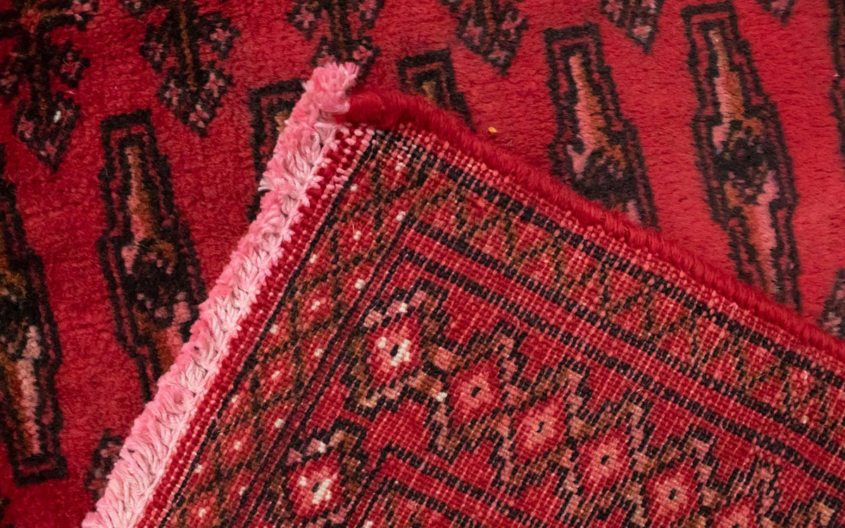 Turkaman Teppich 130 x 60 cm - rot