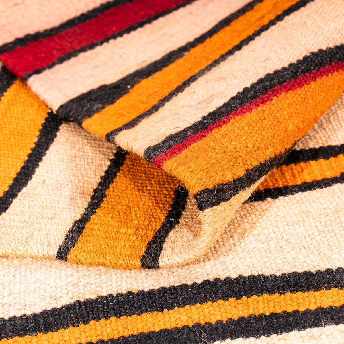 Kelim Teppich - Old 130 x 145 cm - mehrfarbig