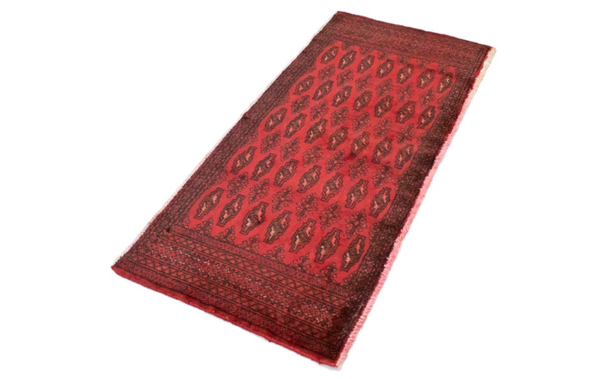 Turkaman Teppich 130 x 60 cm - rot