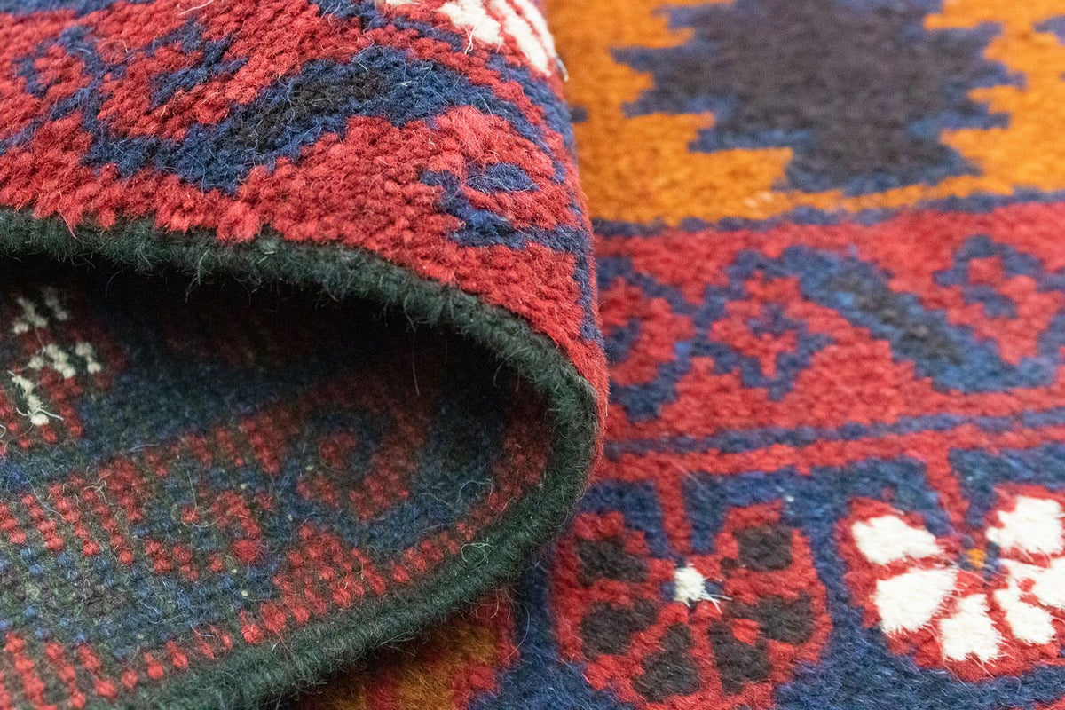 Belutsch Teppich 126 x 77 cm - orange