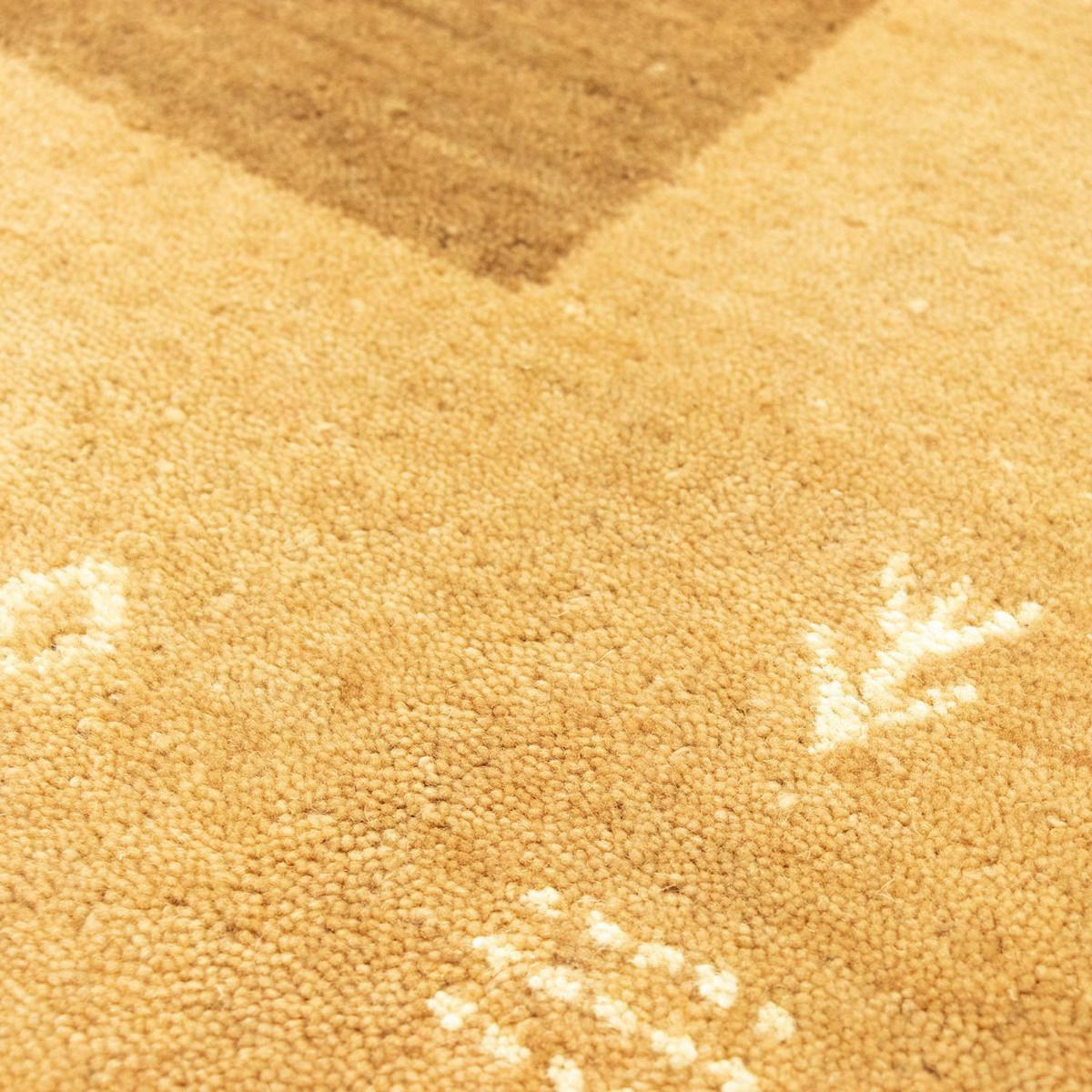 Gabbeh Teppich - Softy 229 x 164 cm - dunkelbeige