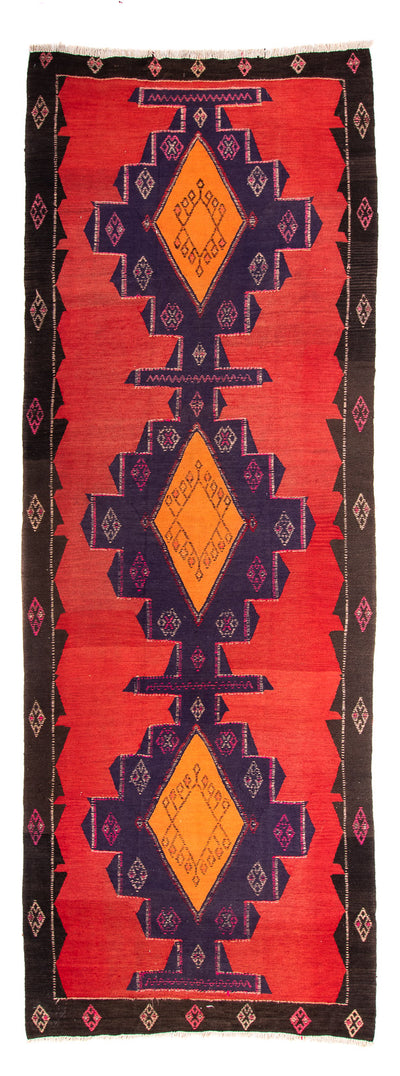 Kilim ancien Tapis 150x385cm