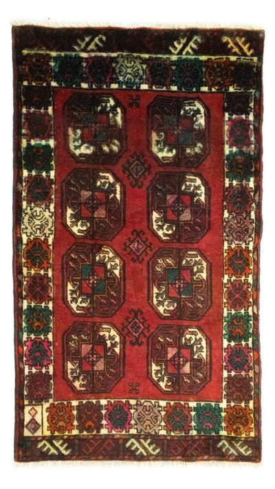 Turkaman Teppich 67x100cm - Orientteppich