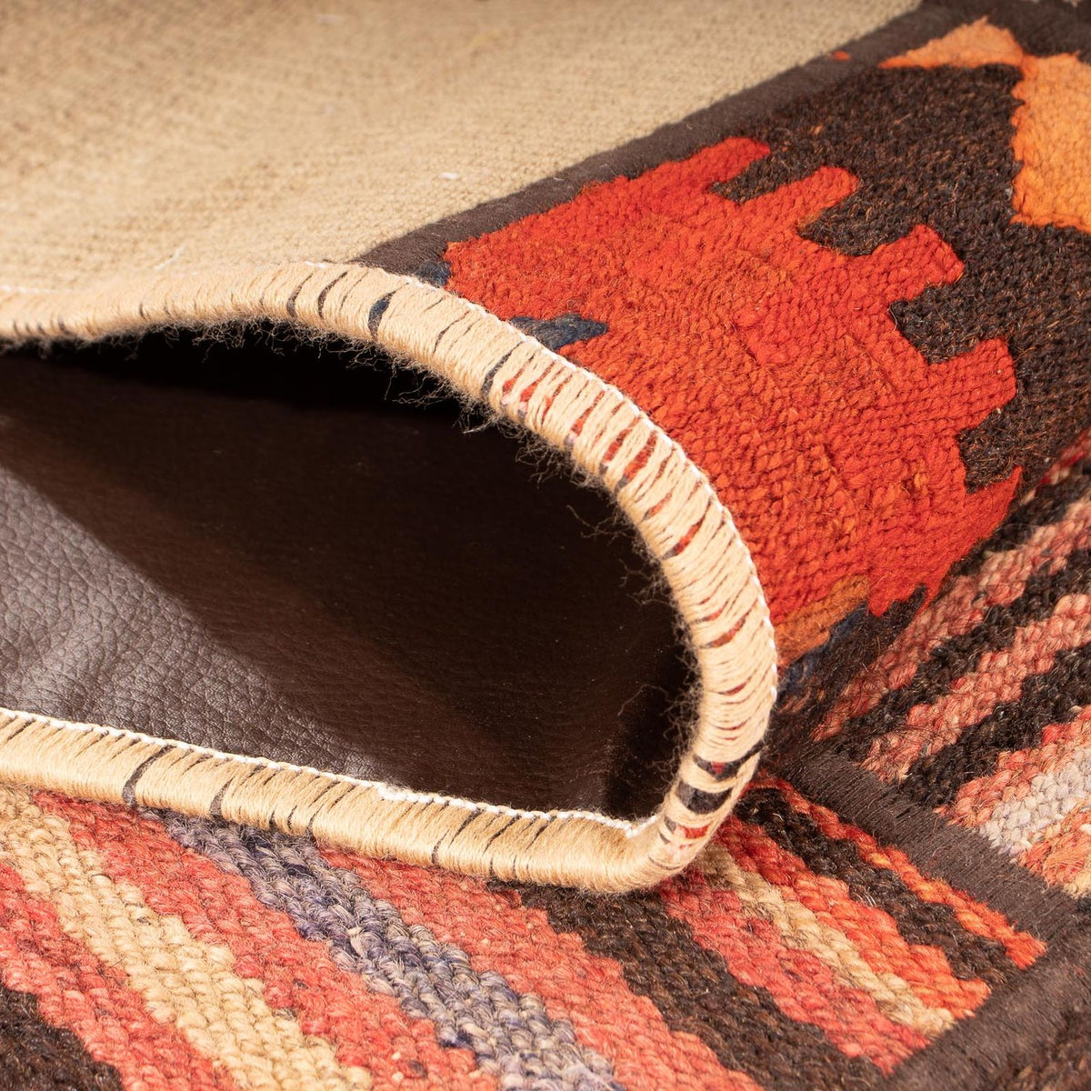 Patchwork Teppich 200 x 150 cm - mehrfarbig