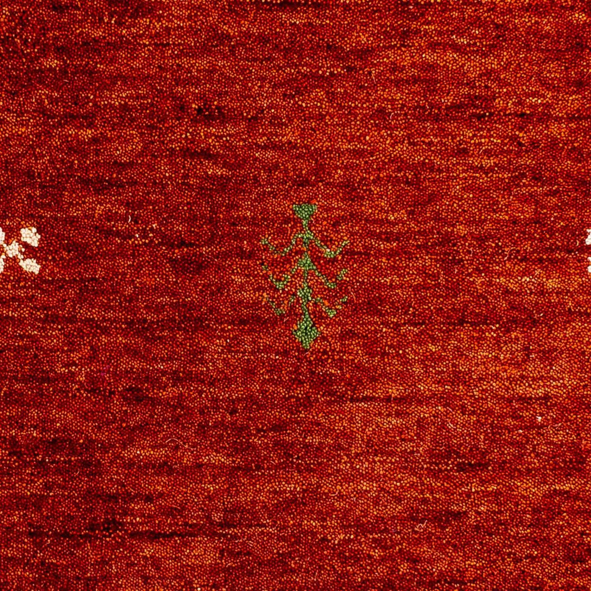 Gabbeh Teppich - Indus 90 x 60 cm - dunkelrot