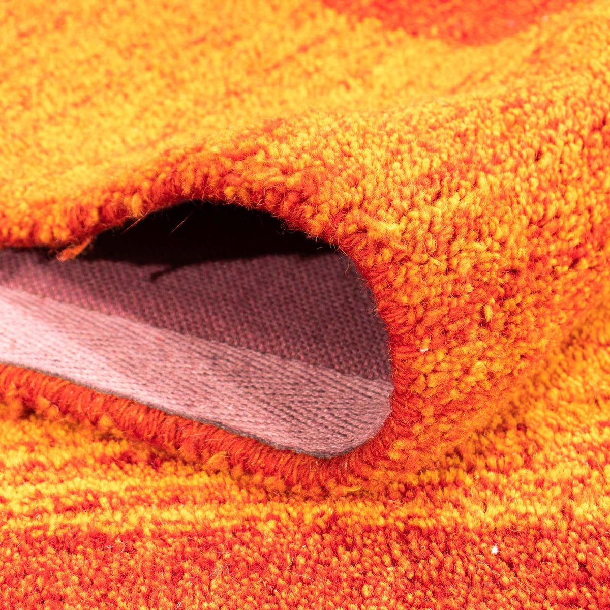 Wollteppich 226 x 160 cm Wohnzimmer Teppich