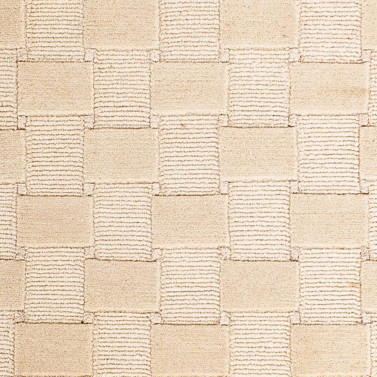 Nepal Teppich 90 x 60 cm - beige