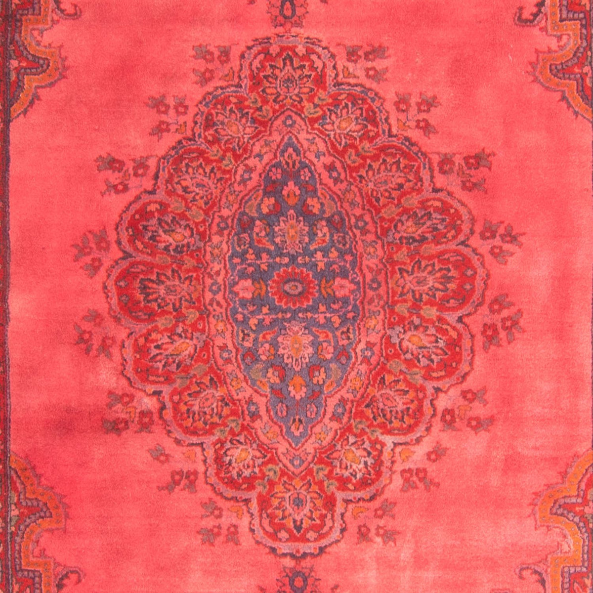 Orientteppich 197 x 126 cm - hellrot
