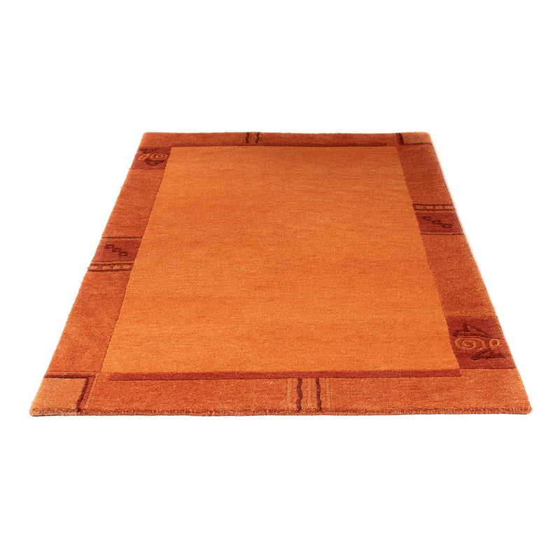 Nepal Teppich 180 x 117 cm - orange
