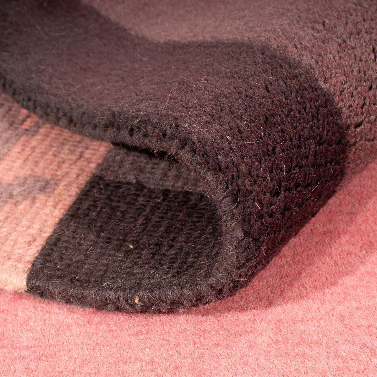 Wollteppich 225 x 160 cm Wohnzimmer Teppich