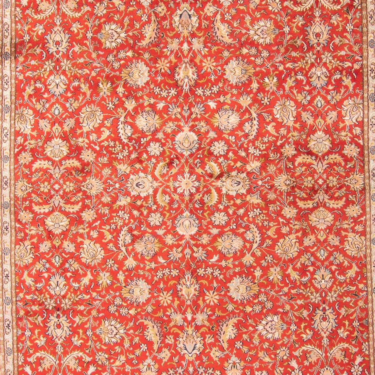 Seidenteppich - Kaschmir Seide 277 x 186 cm Teppich Wohnzimmer