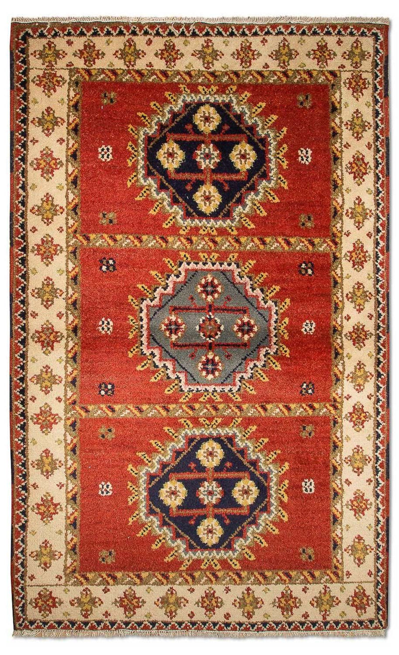 Orientteppich 153 x 93 cm - rot