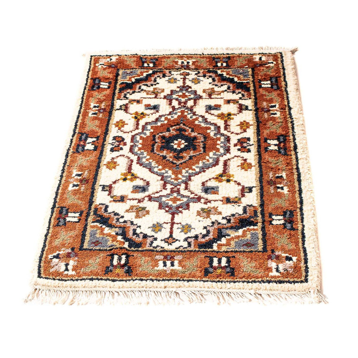Orientteppich - Bidjar - Indus 90 x 60 cm - beige