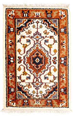 Orientteppich - Bidjar - Indus 91 x 60 cm - beige