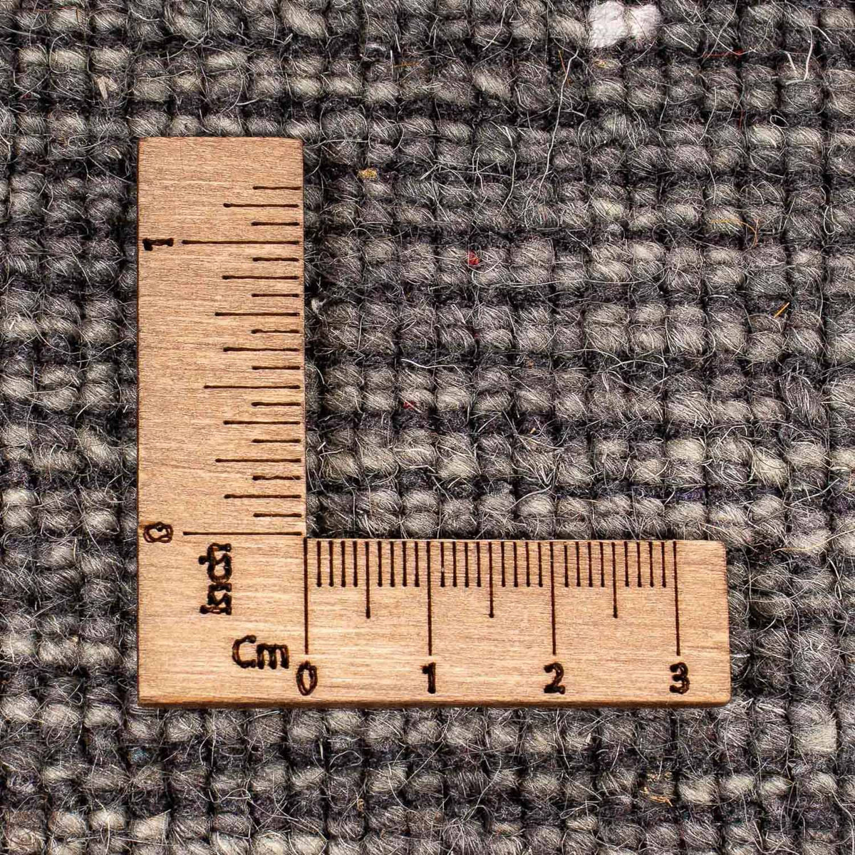 Gabbeh Teppich - Loribaft Indus 95 x 63 cm - grau