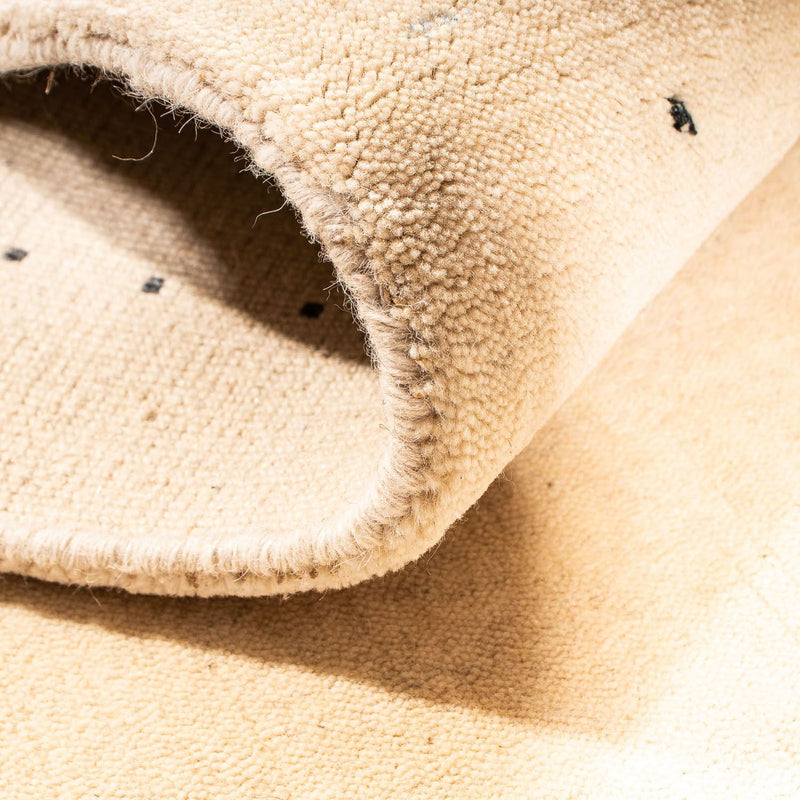 Gabbeh Teppich - Loribaft Indus 142 x 73 cm - beige