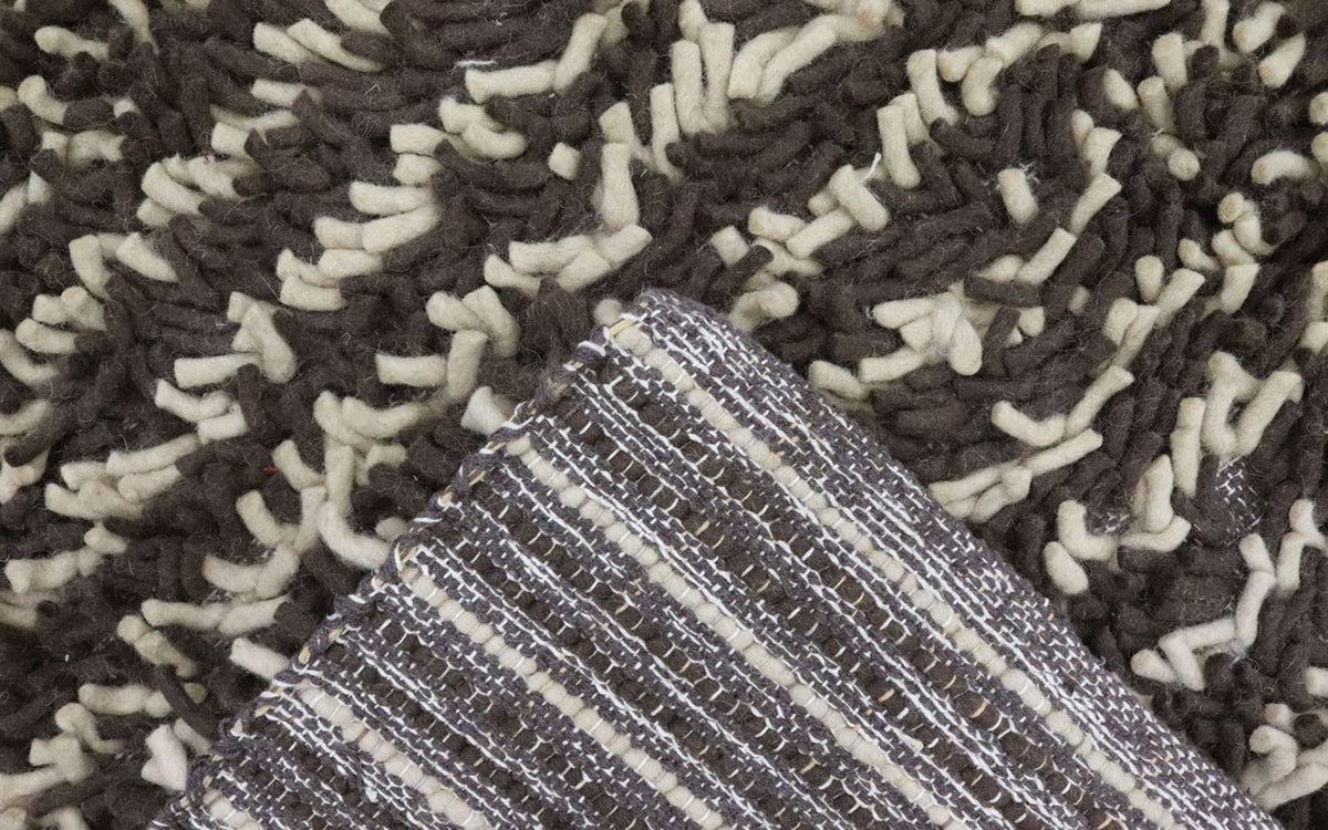 Hochflor Teppich 200 x 124 cm