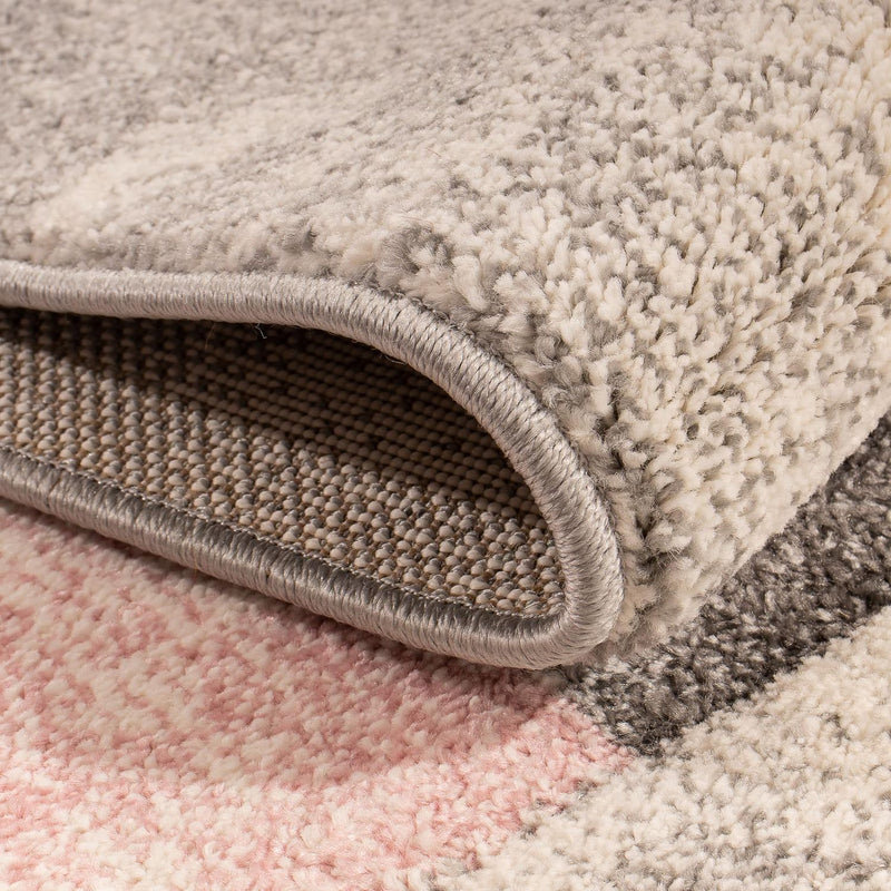 Kurzflor Teppich 300 x 80 cm Teppich Läufer