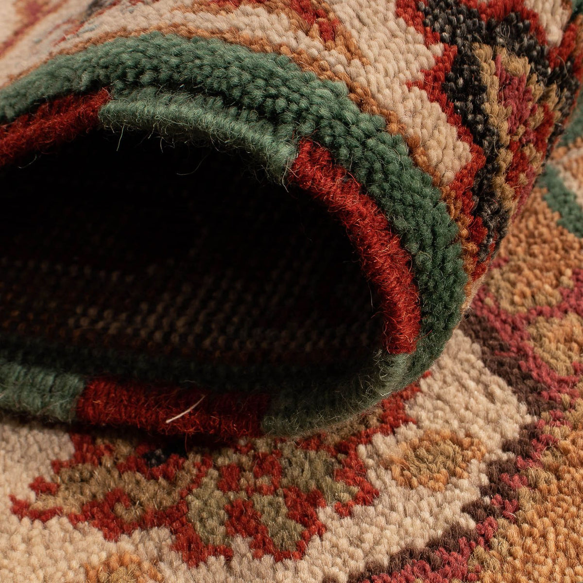 Ziegler Teppich - Kazak 205 x 62 cm - grün