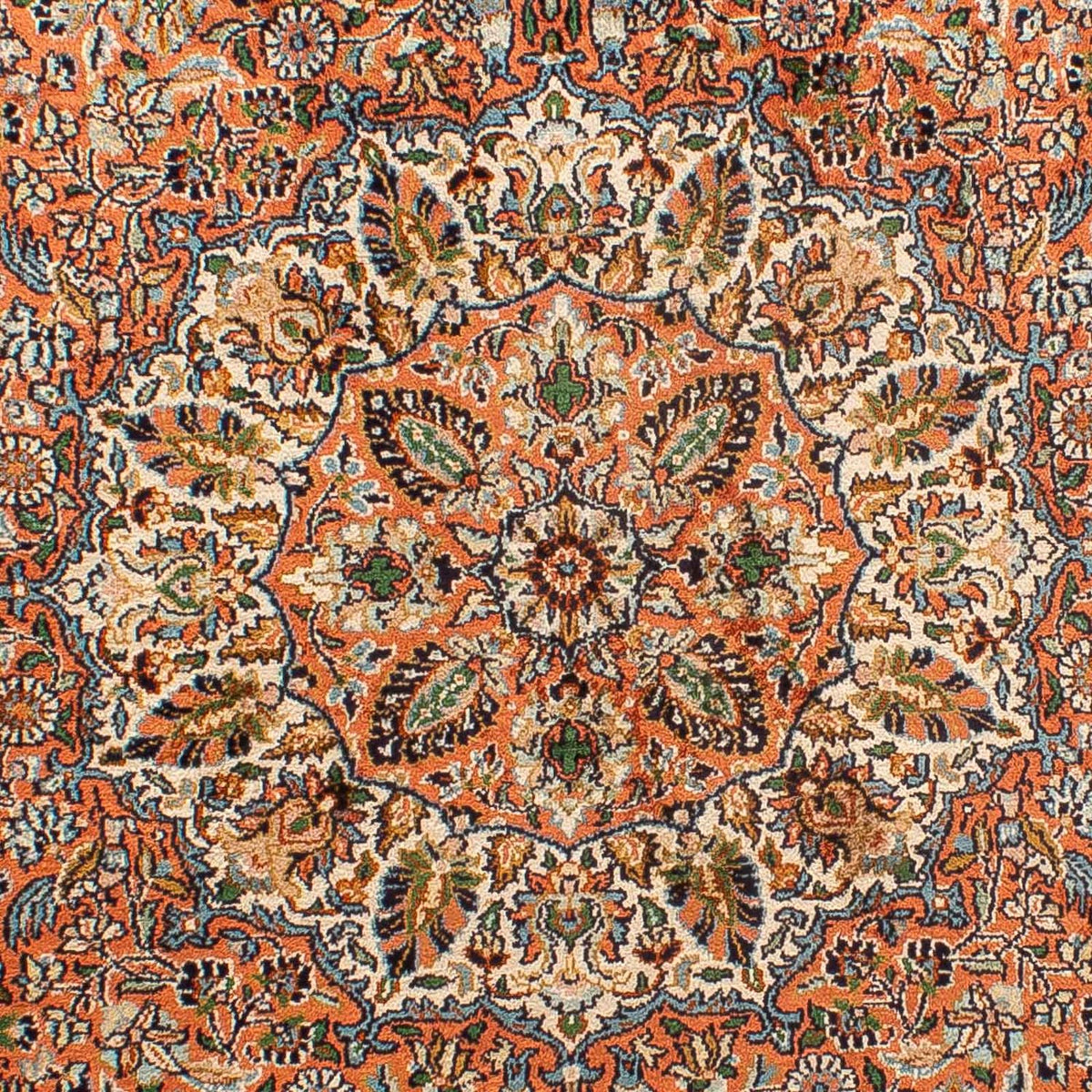 Seidenteppich - Kaschmir Seide 182 x 121 cm Teppichbrücke