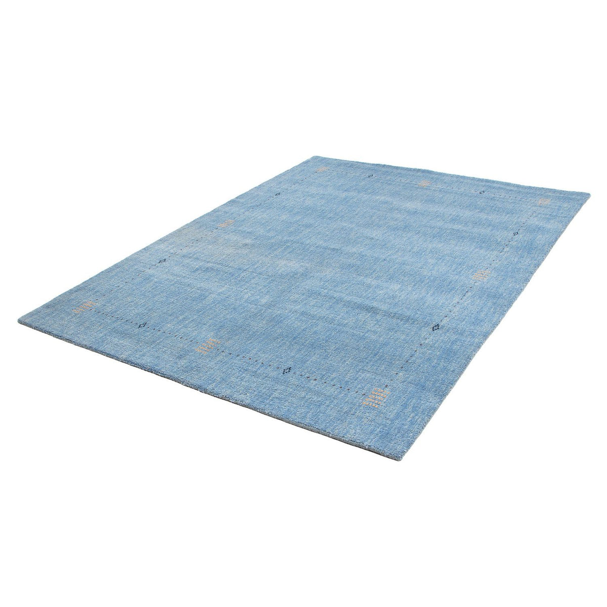 Gabbeh Teppich - Indus 222 x 136 cm - blau
