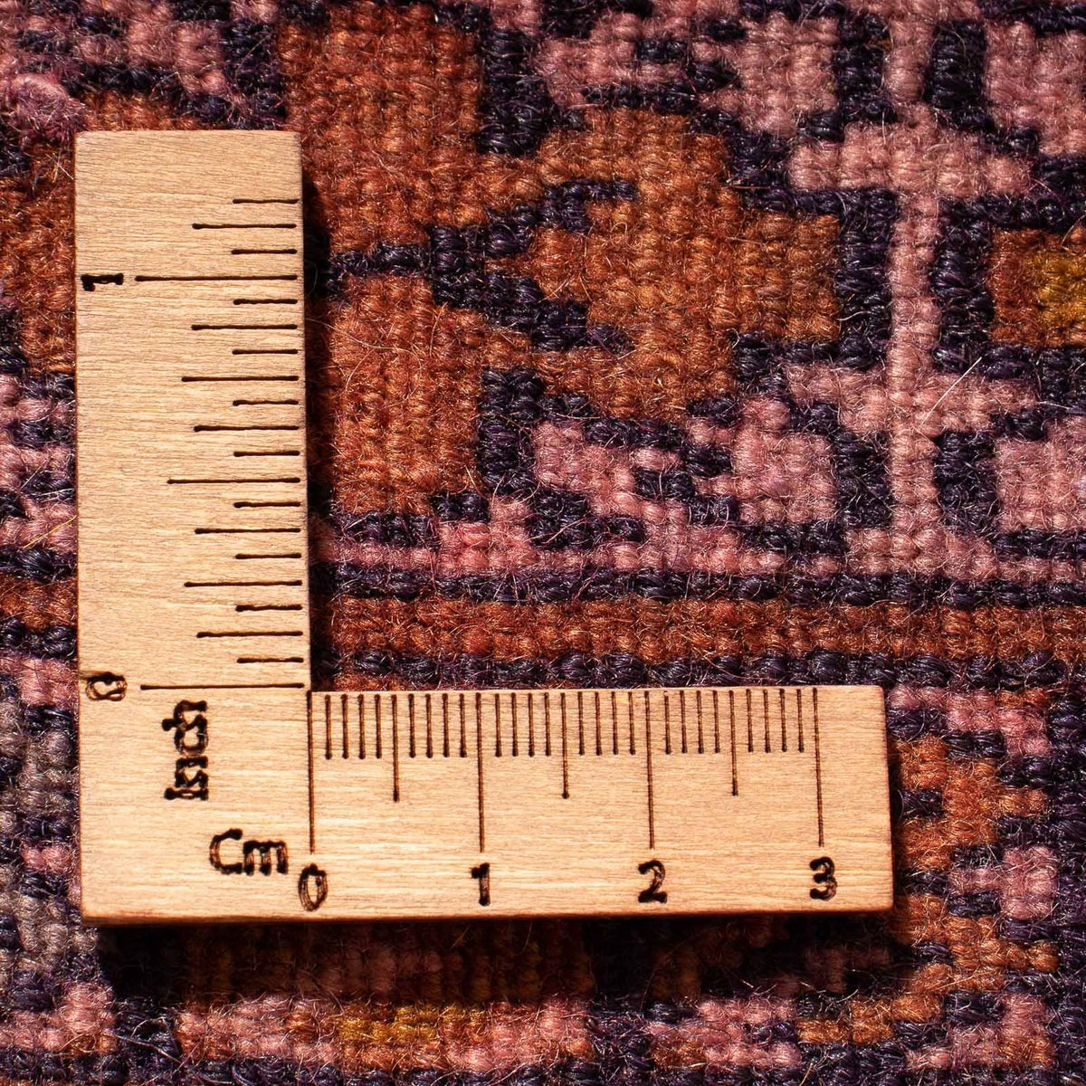 Orientteppich 95 x 66 cm - hellrot