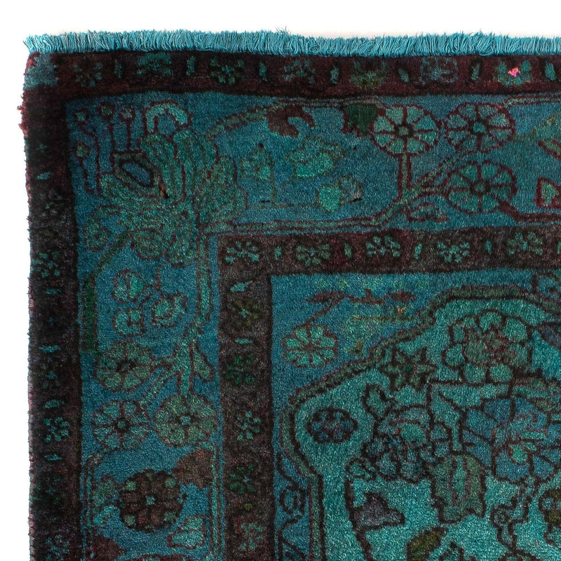 Orientteppich 119 x 91 cm - hellblau