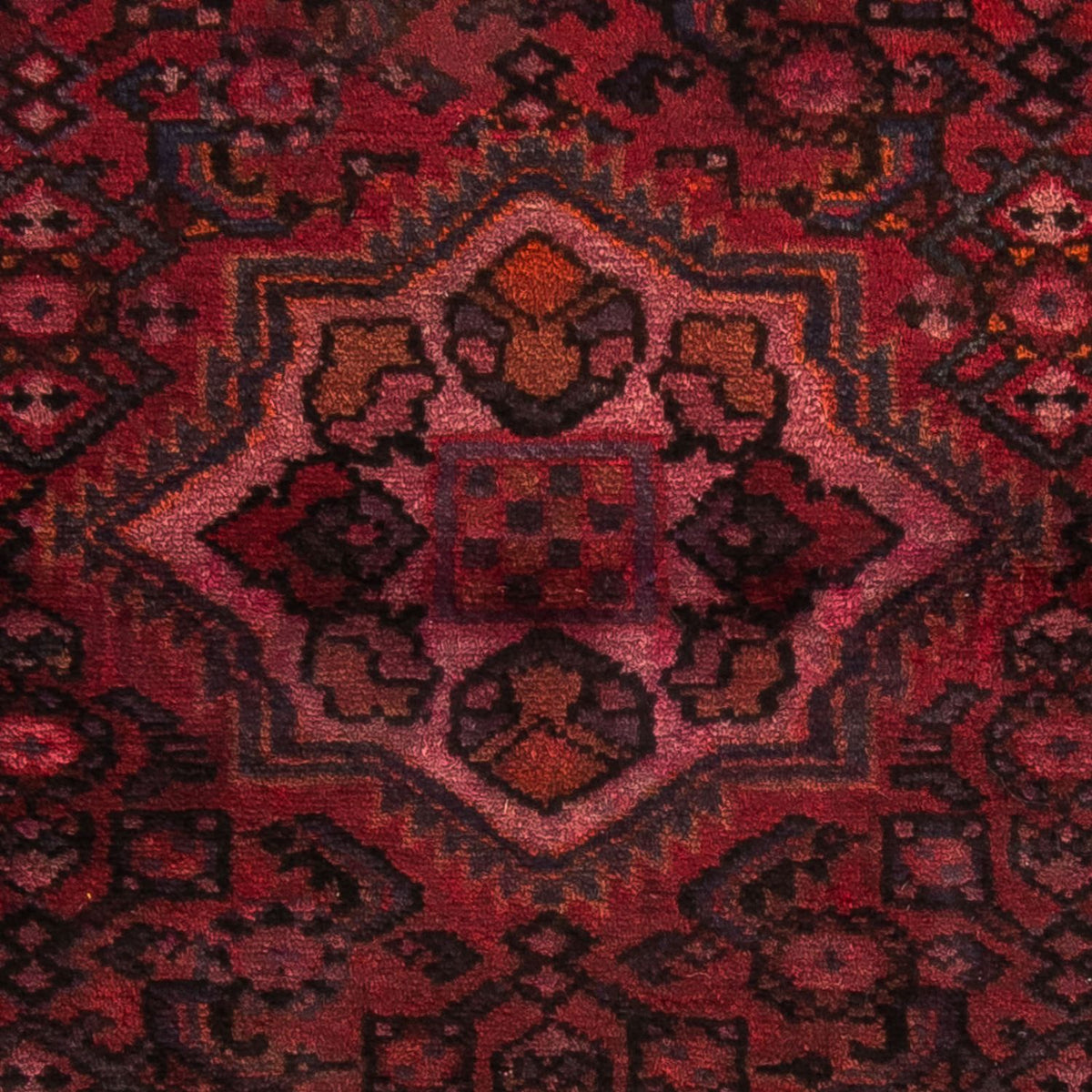 Orientteppich 160 x 98 cm - dunkelrot