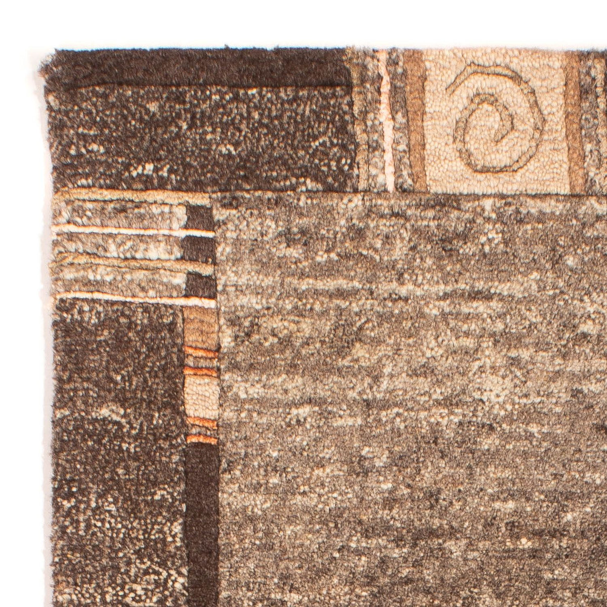 Nepal Teppich 140 x 70 cm - mehrfarbig