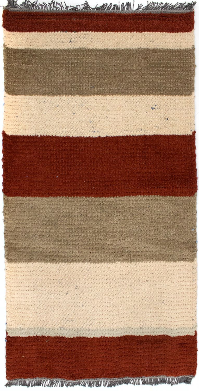 Nepal Teppich 140 x 70 cm - mehrfarbig