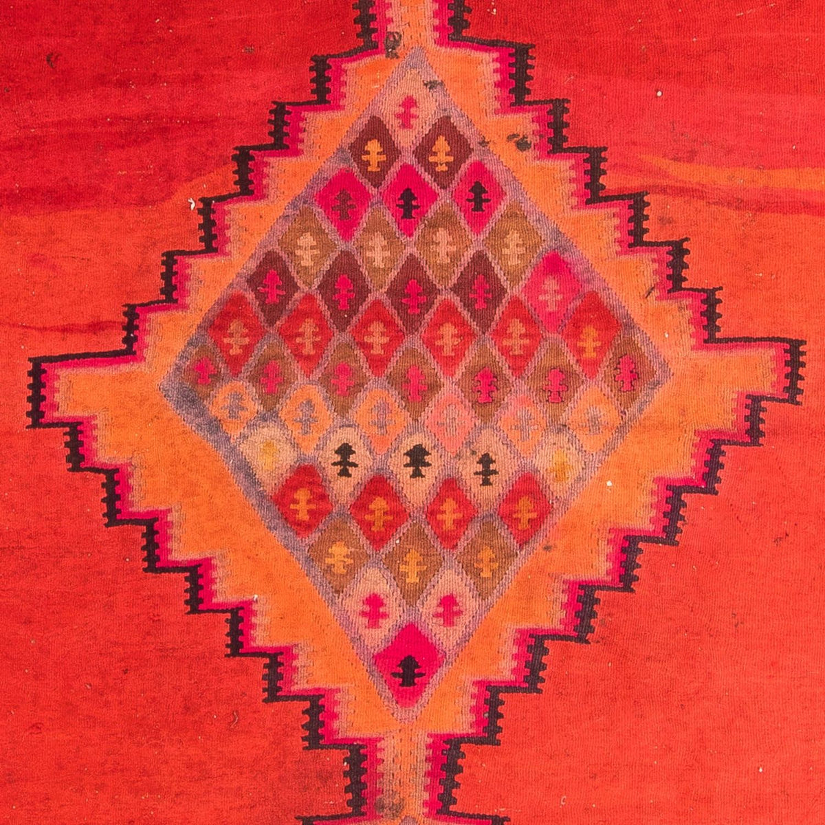 Kelim Teppich - Old 380 x 180 cm - mehrfarbig