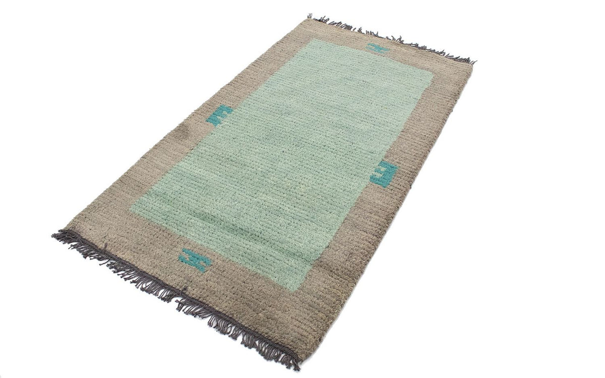 Nepal Teppich 140 x 70 cm - mehrfarbig