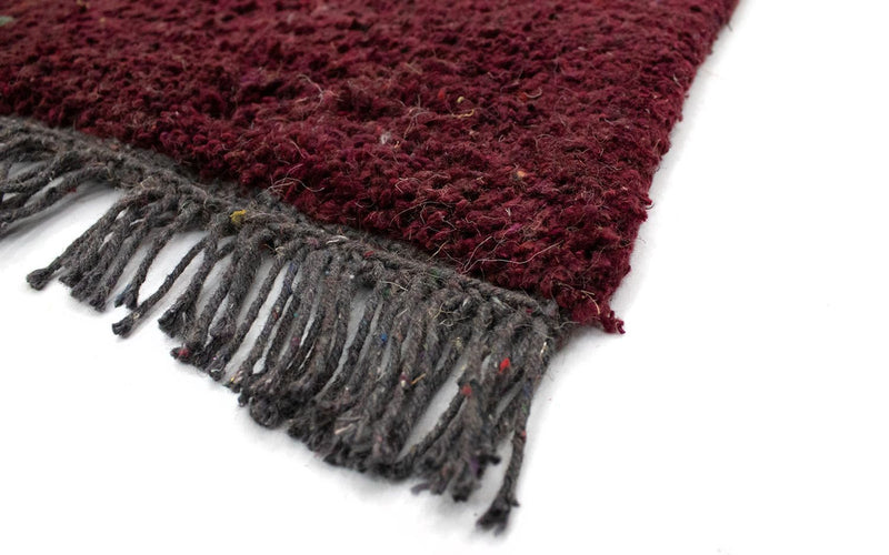 Nepal Teppich 140 x 70 cm - braun